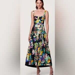 Floral Multicolor Maxi Dress